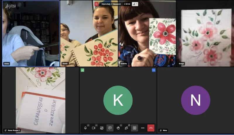 Warsztaty z akwareli online